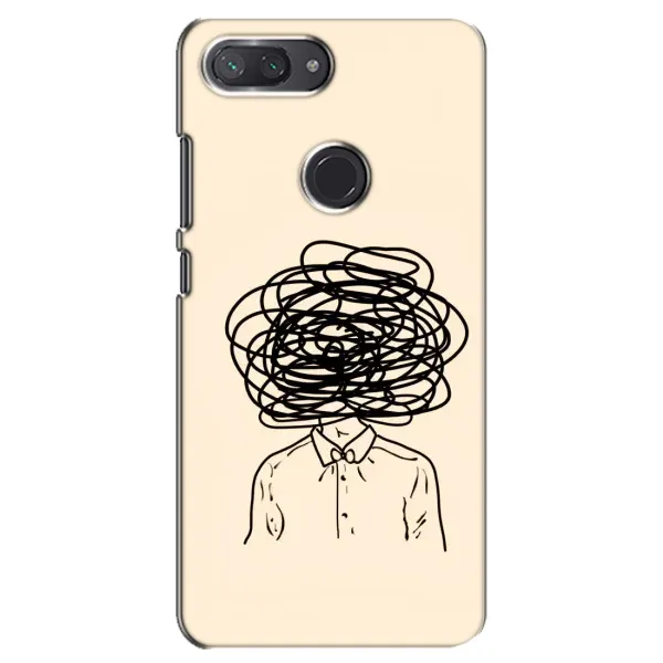 Чехол с рисунком «Мысли» для Xiaomi Mi 8 Lite