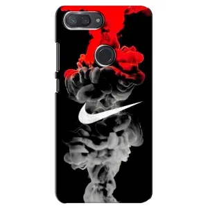Силіконовый Чохол на Xiaomi Mi 8 Lite з картинкою НАЙК (Nike дим)