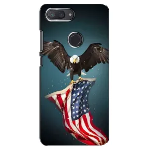 Чохол Прапор USA для Xiaomi Mi 8 Lite (Орел і прапор)
