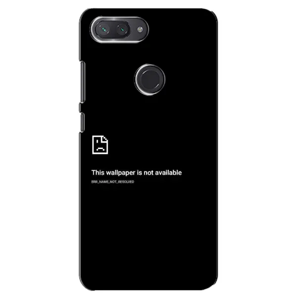 Чехол с рисунком «Ошибка» для Xiaomi Mi 8 Lite Чехол с рисунком «Ошибка» для Xiaomi Mi 8 Lite