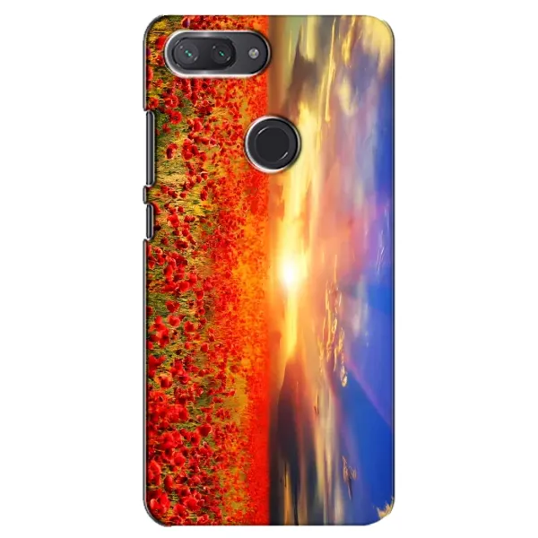 Чехол с рисунком «Поле тюльпанов» для Xiaomi Mi 8 Lite