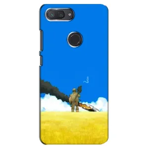 Чехлы на военную тематику для Xiaomi Mi 8 Lite (Попадание)