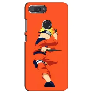 Чехлы с принтом Наруто на Xiaomi Mi 8 Lite (Силуэт Наруто)