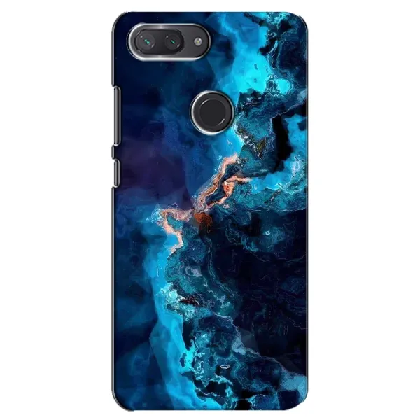 Чехол с рисунком «Синий мрамор» для Xiaomi Mi 8 Lite Чехол с рисунком «Синий мрамор» для Xiaomi Mi 8 Lite
