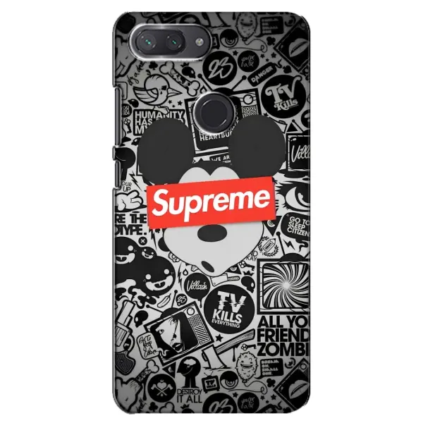 Чехол с рисунком «Supreme Маус» для Xiaomi Mi 8 Lite Чехол с рисунком «Supreme Маус» для Xiaomi Mi 8 Lite