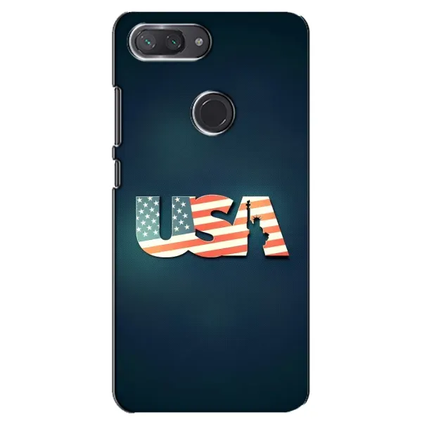 Чехол с рисунком «USA» для Xiaomi Mi 8 Lite