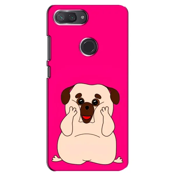 Чехол с рисунком «Веселый Мопсик» для Xiaomi Mi 8 Lite Чехол с рисунком «Веселый Мопсик» для Xiaomi Mi 8 Lite