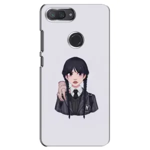 Чехлы с принтом Уэнсдей на Xiaomi Mi 8 Lite (Вещь Венсдей)