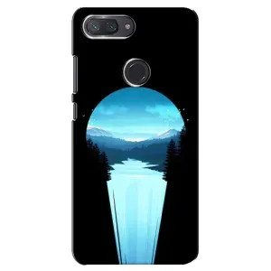 Літній Чохол на Xiaomi Mi 8 Lite (Синій Водоспад)