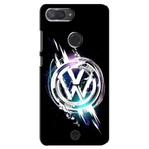 Чехол "Фольксваген" для Xiaomi Mi 8 Lite (Volkswagen на черном)