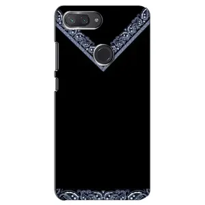 Силиконовый Чехол на Xiaomi Mi 8 Lite (Воротник вышиванки)