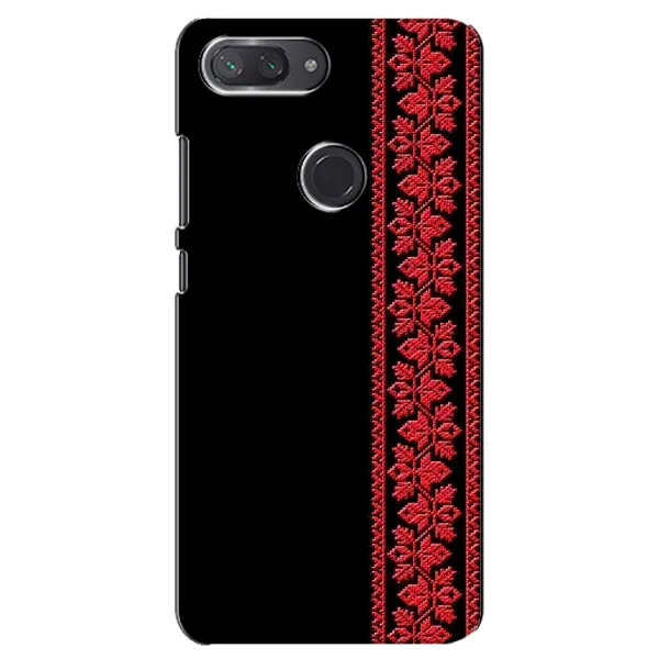 Чехол с рисунком «Вышиванка на черном» для Xiaomi Mi 8 Lite Чехол с рисунком «Вышиванка на черном» для Xiaomi Mi 8 Lite