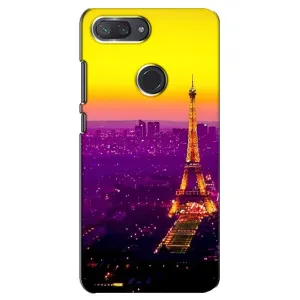 Чохол Ейфелева Вежа на Xiaomi Mi 8 Lite (Яскрава башня)