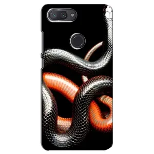 Чохли з зображенням різних тварин на Xiaomi Mi 8 Lite (Змія)