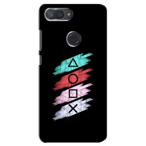 Чехол с рисунком «Значки Sony» для Xiaomi Mi 8 Lite