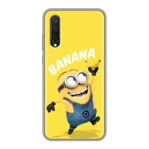 Мультяшный принт на Чехол для Сяоми Ми 9 Лайт (Banana)