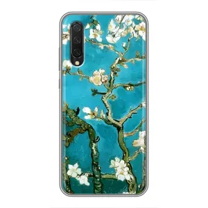 Чехол с принтом САКУРЫ на Xiaomi Mi 9 Lite (Цветение Сакуры)