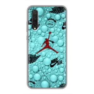Силіконовый Чохол Nike Air Jordan на Сяомі Мі 9 Лайт (Джордан Найк)