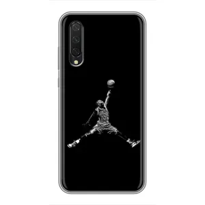 Силіконовый Чохол Nike Air Jordan на Сяомі Мі 9 Лайт (Джордан)