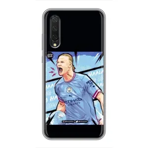 Чохли з принтом на Xiaomi Mi 9 Lite Футболіст (гол Ерлінг Холанд)