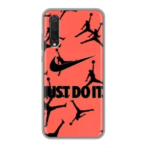 Силіконовый Чохол Nike Air Jordan на Сяомі Мі 9 Лайт