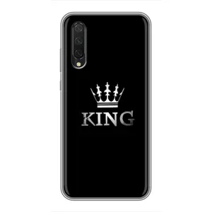 Чохол (Корона на чорному фоні) для Сяомі Мі 9 Лайт (KING)