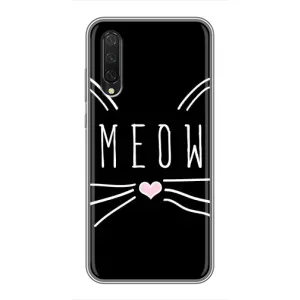 Бампер с изображением Котиков для Сяоми Ми 9 Лайт (КОТИК MEOW)