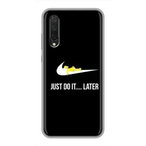 Силіконовый Чохол на Xiaomi Mi 9 Lite з картинкою НАЙК (Later)