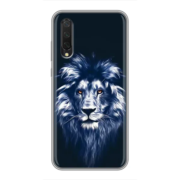 Чехол с рисунком «Лев - синий» для Xiaomi Mi 9 Lite Чехол с рисунком «Лев - синий» для Xiaomi Mi 9 Lite