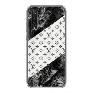 Чохол Стиль Louis Vuitton на Xiaomi Mi 9 Lite (LV на білому)