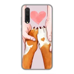 Чехол (ТПУ) Милые собачки для Xiaomi Mi 9 Lite