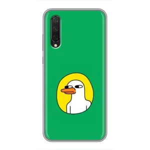 Бампер з принтом Меми для Xiaomi Mi 9 Lite (Мем Качка)
