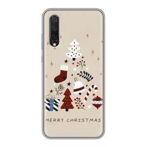 Чохол Санта Клаус для Xiaomi Mi 9 Lite (Merry Christmas)