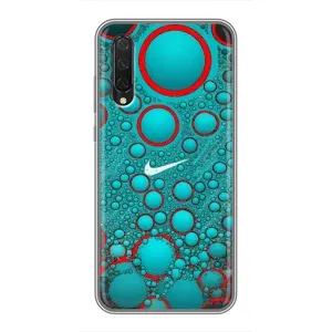 Силіконовый Чохол на Xiaomi Mi 9 Lite з картинкою НАЙК (Найк зелений)
