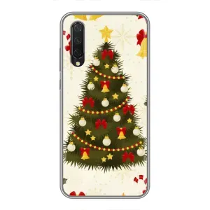 Чохол новорічна ялинка на Xiaomi Mi 9 Lite (Новорічний принт)
