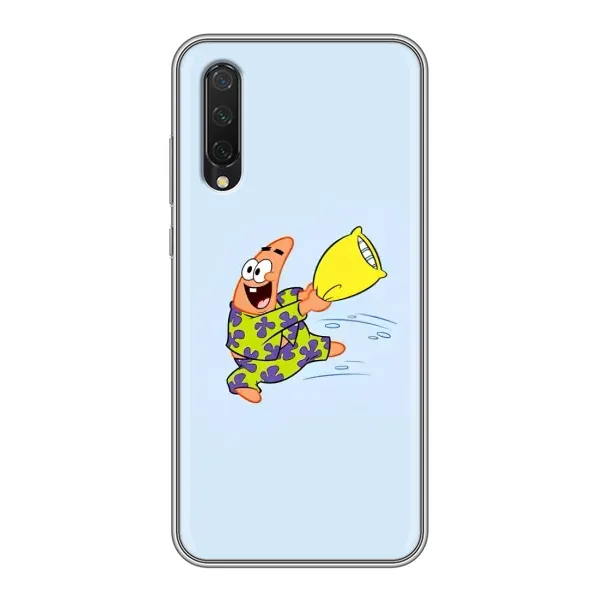 Чехол с рисунком «Патрик с подушкой» для Xiaomi Mi 9 Lite Чехол с рисунком «Патрик с подушкой» для Xiaomi Mi 9 Lite
