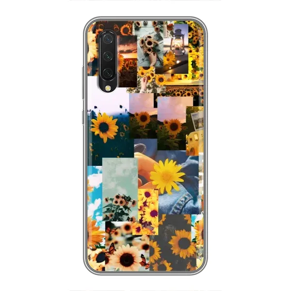 Чехол с рисунком «Подсолнуховый дизайн» для Xiaomi Mi 9 Lite Чехол с рисунком «Подсолнуховый дизайн» для Xiaomi Mi 9 Lite