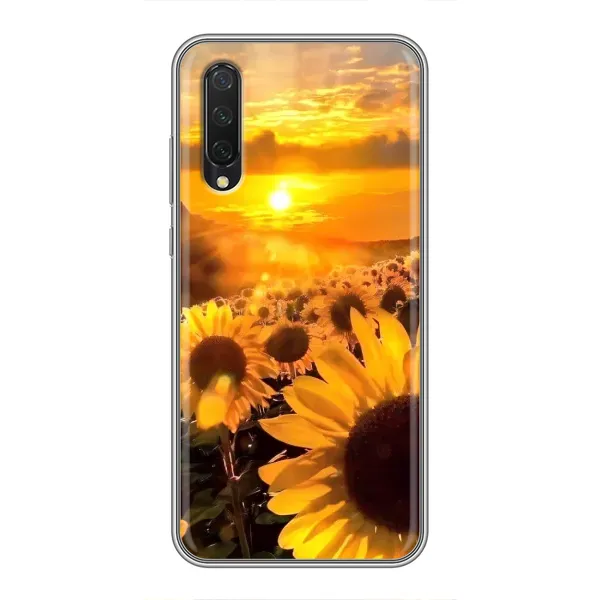 Чехол с рисунком «поле подсолнухов» для Xiaomi Mi 9 Lite