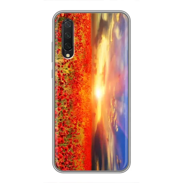 Чехол с рисунком «Поле тюльпанов» для Xiaomi Mi 9 Lite
