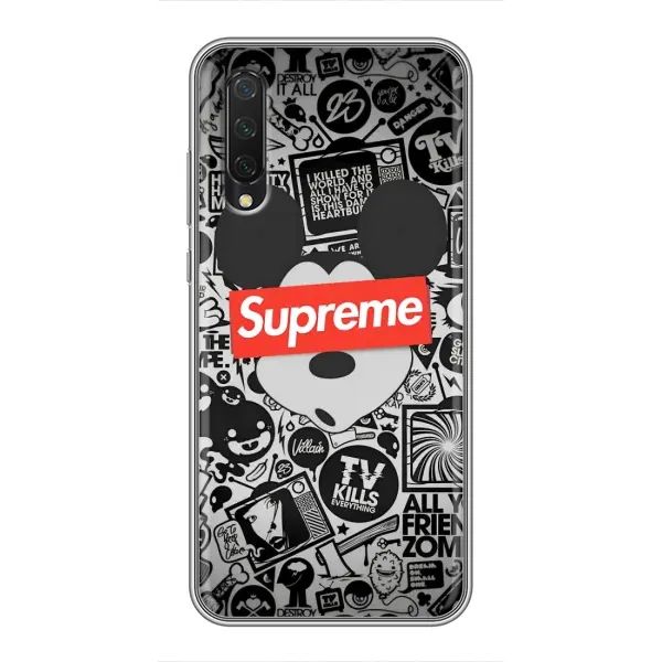 Чехол с рисунком «Supreme Маус» для Xiaomi Mi 9 Lite Чехол с рисунком «Supreme Маус» для Xiaomi Mi 9 Lite