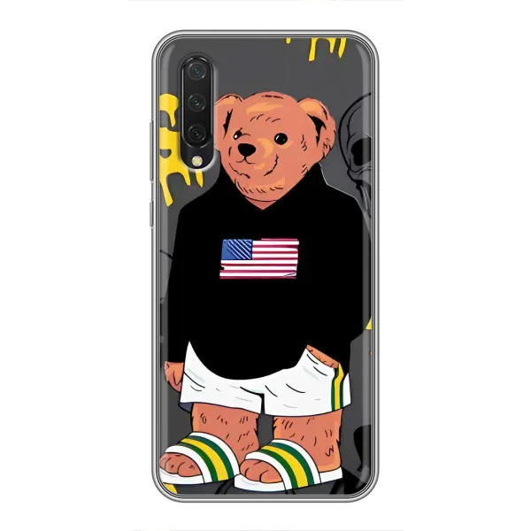 Чехол с рисунком «Teddy USA» для Xiaomi Mi 9 Lite Чехол с рисунком «Teddy USA» для Xiaomi Mi 9 Lite