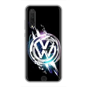 Чехол "Фольксваген" для Xiaomi Mi 9 Lite (Volkswagen на черном)