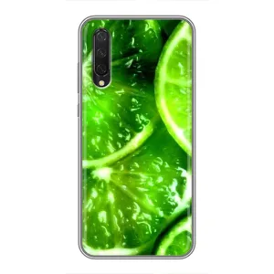 Чехол с изображением вкусной еды для Xiaomi Mi 9 Lite (Яркий ЛАЙМ)
