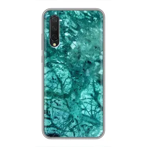 Чехлы с тематикой "Мрамор" на Сяоми Ми 9 Лайт (Зеленый мрамор)