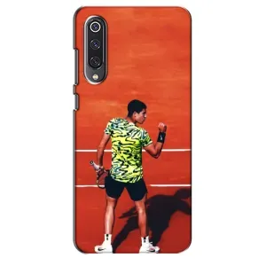 Чехлы с принтом Спортивная тематика для Xiaomi Mi 9 SE (Алькарас Теннисист)