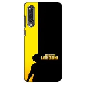 Чохол (TPU) з картинкою "Лого Пабг" на Сяомі Мі 9 СЕ (Battlegrounds)