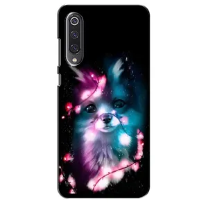 Чехол с Лисичкой для Xiaomi Mi 9 SE (Черная Лиса)