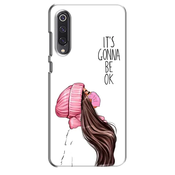 Чехол с рисунком «Девушка в маске» для Xiaomi Mi 9 SE