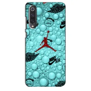 Силиконовый Чехол Nike Air Jordan на Сяоми Ми 9 СЕ (Джордан Найк)