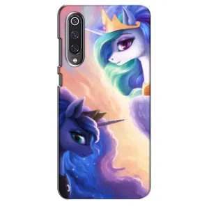 Чехол Unicorn на Xiaomi Mi 9 SE (Единорожки на тучках)